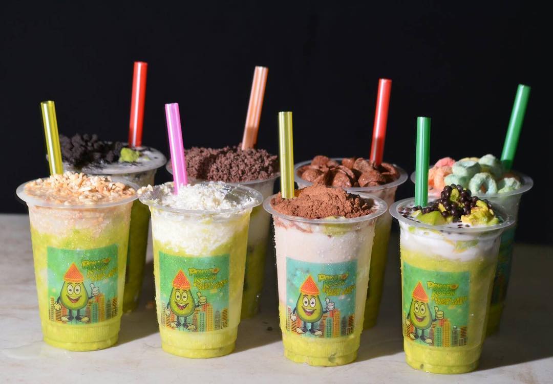 1. Es Kacang Merah, 2. Teh Secang, 3. Smoothies Saron, 4. Pokat Kocok, 5. Es Jagung, 6. Sarsaparilla, 7. Sugus, 8. Kopi Janji Jiwa, 9. Kopi Besemah, 10. Sop Buah