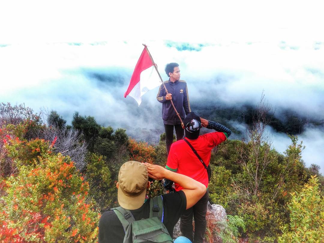 1. Gunung Bukit Raya, 2. Gunung Liangpran, 3. Gunung Menyapa, 4. Gunung Halau-Halau, 5.Gunung Latuk, 6. Gunung Kemul, 7. Gunung Batu Tiban, 8. Gunung Batu Jumak, 9. Gunung Kalambit, 10. Gunung Batutikung