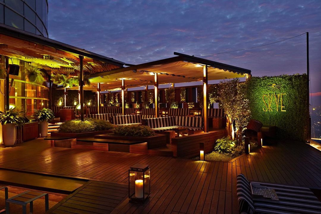 1. Pulau Macan, 2. Taman Wisata Mangrove PIK, 3. Jet Ski Café, 4. Segarra Seaside Escape, 5. Le Bridge, 6. Tugu Kunstkring Paleis, 7. Skye Bar & Restaurant, 8. Altitude Grill, 9. Planetarium Jakarta, 10. Taman Suropati