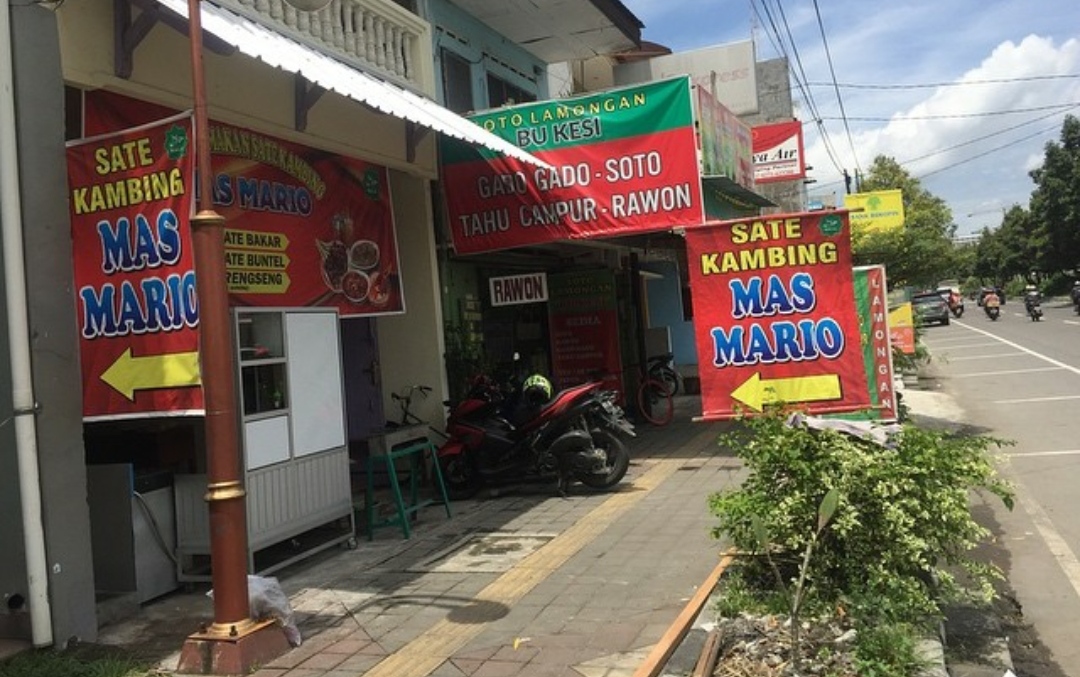 1. Sate Kambing Mbok Galak, 2. Sate Kambing &amp; Tengkleng Rica Rica Pak Manto, 3. Sate Kambing Sumber Pak Dahlan, 4. Sate Kambing Bu Hj Bejo, 5. Sate Kambing Buntel Pak H. Kasdi, 6. Sate Kambing Mas Mario, 7. Sate Kambing Asli Tambak Segaran, 8. Warung Sate Kambing Pak Narto Baturono, 9. Warung Sate Kambing Muda Bu Pariyem, 10. Sate Kambing Pak Mesran