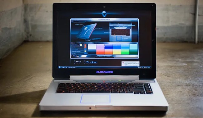 1. Alienware M11X Ultra Portable, 2. Alienware 13 R3, 3. Alienware M15 R4, 4. Alienware 17 M07, 5. Alienware M15 R3, 6. Alienware M17 R3, 7. Alienware 18, 8. Alienware Area 51M R2, 9. Alienware Area 51M M15X, 10. Alienware 17 R5