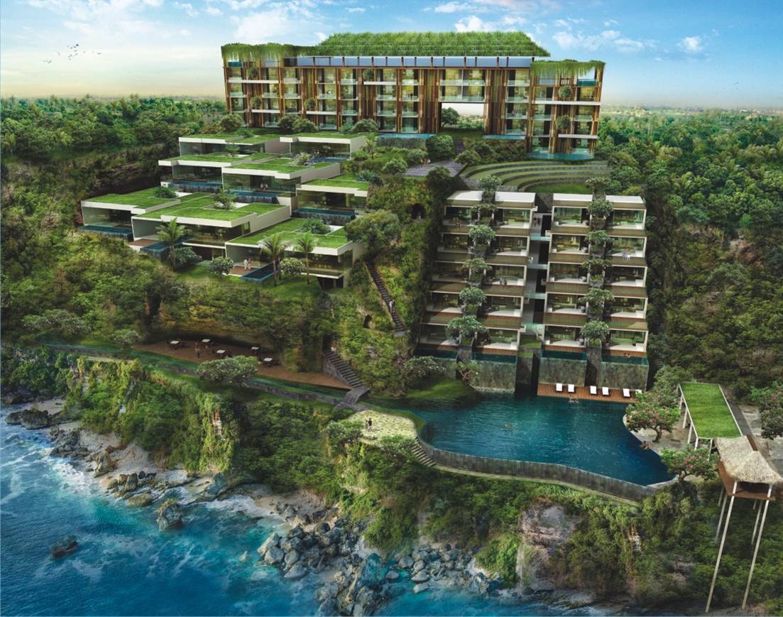 1. Nihiwatu Resort Sumba, 2. Hotel Mulia Jakarta, 3. Raffles Hotel Jakarta, 4. The Dharmawangsa, 5. Hotel Indonesia Kempinski Jakarta, 6. Six Senses Uluwatu, 7. Ritz Carlton Pacific Place, 8. St. Regis Bali Resort, 9. Ritz Carlton Mega Kuningan, 10. Four Seasons Jakarta