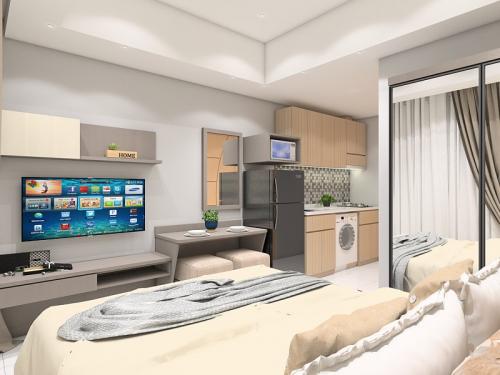 1. Northland Ancol, 2. Aston Marina, 3. Ancol Mansion, 4. The Mansion Bougenville Tower Emerald, 5. The Royale Springhill Residences, 6. The Mansion Bougenville Tower Gloria, 7. Mediterania Marina Residences, 8. Sedayu City, 9. Aston Pluit, 10. De Ploeit Centrale Apartment