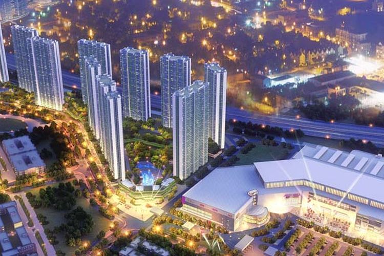 1. The Ayoma Apartment, 2. Saveria Apartment, 3. Vasaka Nines, 4. Roseville SOHO & Suites, 5. B Residence, 6. Casa de Parco, 7. Treepark, 8. Sky House BSD+, 9. The Branz, 10. Marigold