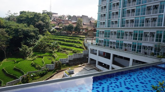 1. Skyland City, 2. Pinewood Apartment, 3. Easton Park, 4. Taman Melati, 5. Louvin Premium, 6. Casa de Aminda