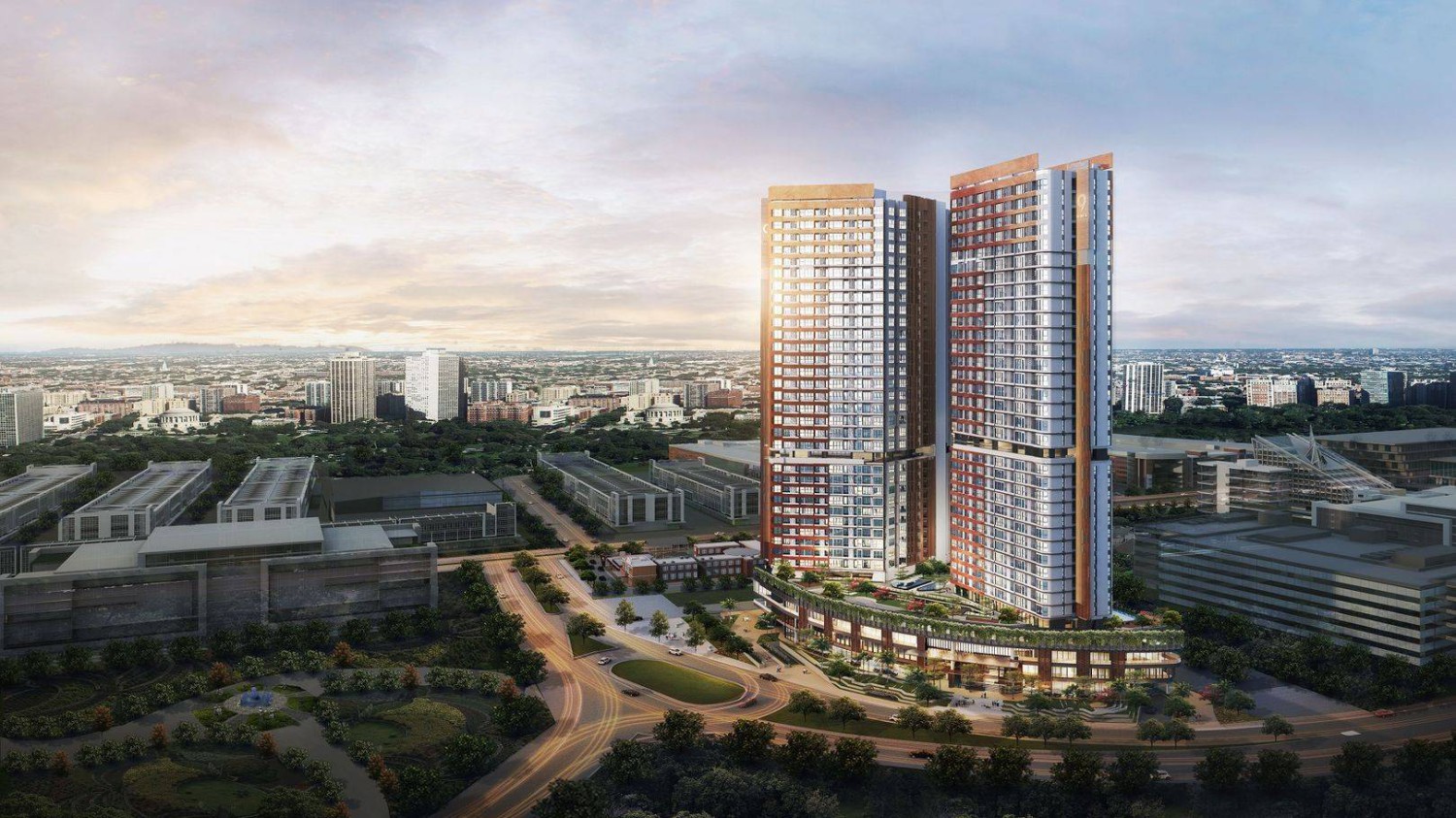 1. The Ayoma Apartment, 2. Saveria Apartment, 3. Vasaka Nines, 4. Roseville SOHO & Suites, 5. B Residence, 6. Casa de Parco, 7. Treepark, 8. Sky House BSD+, 9. The Branz, 10. Marigold