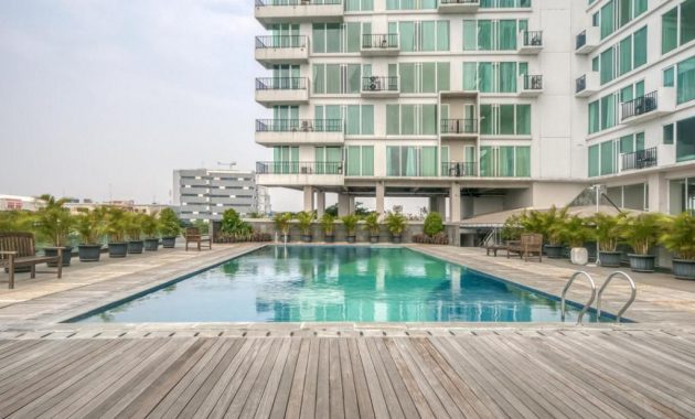 1. The Ayoma Apartment, 2. Saveria Apartment, 3. Vasaka Nines, 4. Roseville SOHO & Suites, 5. B Residence, 6. Casa de Parco, 7. Treepark, 8. Sky House BSD+, 9. The Branz, 10. Marigold