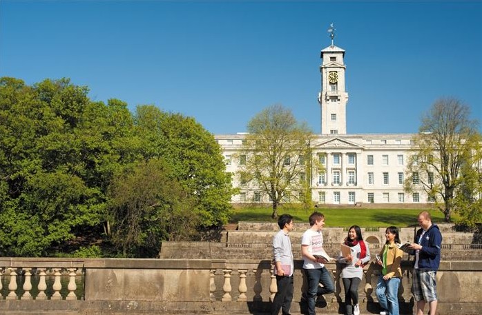 1. Universitas Oxford, 2. Universitas Cambridge, 3. Universitas Manchester, 4. The Open University, 5. Universitas Edinburgh, 6. Universitas Leeds, 7. Universitas Birmingham, 8. Universitas Liverpool, 9. Universitas Coventry, 10. Universitas Newcastle, 11. Universitas Nottingham, 12. Universitas Warwick, 13. Universitas Bristol, 14. Universitas Sheffield, 15. Universitas Glasgow