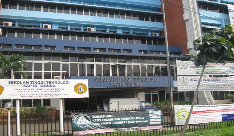 1. ESMOD Jakarta, 2. SAE Institute Indonesia, 3. Indonesia Banking School, 4. Sekolah Tinggi Ilmu Kesehatan Jayakarta PKP, 5. Institut Bisnis Nusantara, 6. Universitas Marsekal Dirgantara Suryadarma, 7. STIE International Golden Institute, 8. Universitas Al-Azhar Indonesia, 9. Universitas Nusa Mandiri, 10. STIE IPWIJA, 11. Politeknik STMI Jakarta, 12. Sekolah Tinggi Manajemen Resiko dan Asuransi, 13. Sekolah Tinggi Teknologi Sapta Taruna, 14. Akademi Pariwisata Indonesia, 15. Akademi Pariwisata Paramitha
