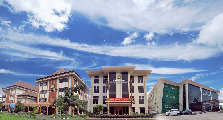 1. Universitas Nusa Mandiri, 2. Universitas Gunadarma Kampus J1, 3. Universitas Esa Unggul, 4. Universitas Islam 45 Bekasi, 5. LSPR Bekasi, 6. Sekolah Tinggi Ilmu Ekonomi Bisnis Internasional, 7. Universitas Krisnadwipayana, 8. Universitas Bhayangkara Jakarta Raya Kampus Bekasi, 9. Binus @Bekasi Bridging Campus, 10. Universitas Satya Negara Indonesia Kampus B, 11. Sekolah Tinggi Bahasa Asing JIA, 12. Sekolah Tinggi Ilmu Kesehatan Bani Saleh, 13. Perbanas Institute, 14. Universitas Islam As Syafiiyah, 15. AMIKOM Sultan Agung