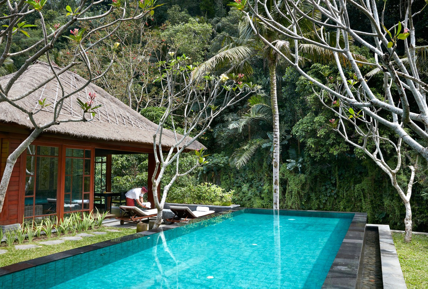1. Aksari Resort, 2. Samsara Ubud, 3. Asvara Villa Ubud, 4. Bunut Garden’s Luxury Private Villa, 5. Tanah Gajah, 6. Four Seasons Sayan, 7. Mandapa, A Ritz Carlton Reserve, 8. Amandari, 9. The Udaya Resorts &amp; Spa, 10. Plataran Ubud Hotel &amp; Spa