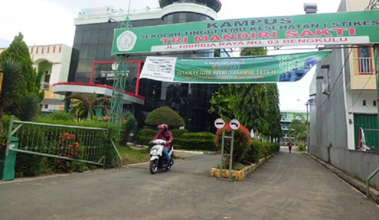 1. Universitas Bengkulu, 2. Universitas Islam Negeri Fatmawati Sukarno, 3. Universitas Muhammadiyah Bengkulu, 4. Politeknik Kesehatan Kemenkes Bengkulu, 5. Universitas Dehasen, 6. Universitas Prof Dr Hazairin, 7. Universitas Ratu Samban, 8. Sekolah Tinggi Ilmu Kesehatan Tri Mandiri Sakti, 9. Sekolah Tinggi Ilmu Kesehatan Sapta Bakti, 10. Politeknik Raflesia