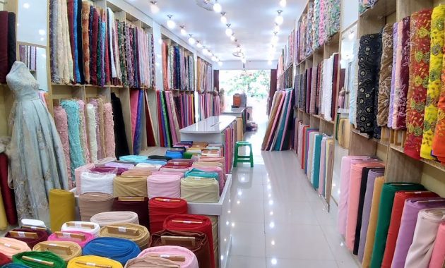 1. PD. Hasan, 2. Cahaya Textile, 3. Sahabat Textile, 4. Toko Textile AA, 5. Lachmi Mode, 6. Formica Kain Kursi, 7. Sumatra Jaya Textile, 8. Lamoda, 9. Mumbai Textile, 10. Pratama TC