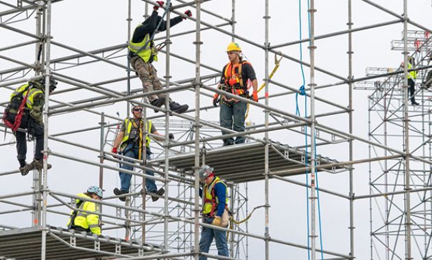 Steger Tambun, 1. PerancahSNI, 2. Kali Malang Scaffolding, 3. Mutiara Rental, Ilustrasi Steger