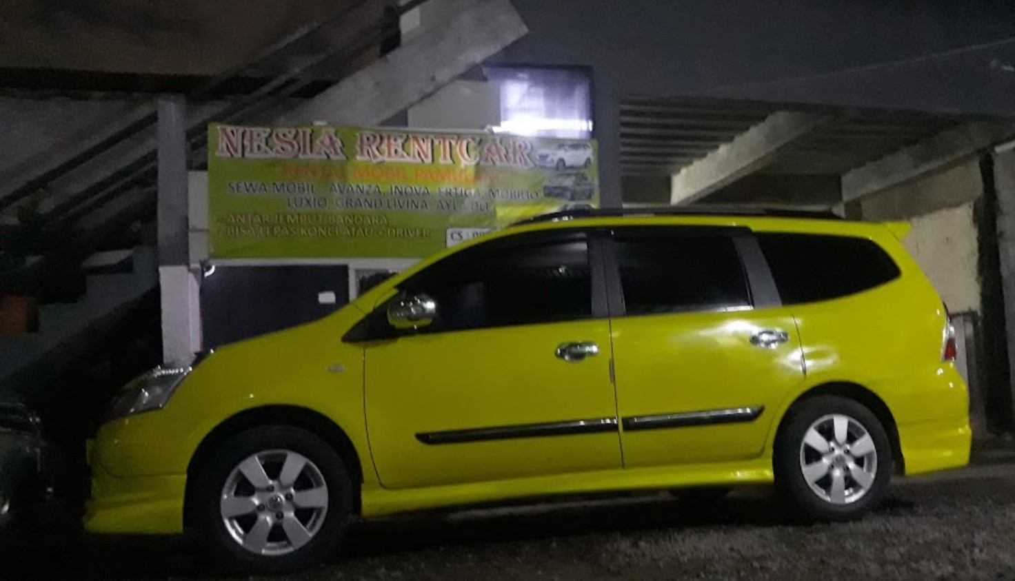 1. Amanda Rent Car, 3. Nesia Rent Car, 4. Indah Jaya Rental, 5. Dhana Trans Jaya, 6. RC Car Rental, 7. Mobilanaja, 8. Rental Mobil Pamulang (RMP), 9. Rits Rent, 10. SvD Car Rental