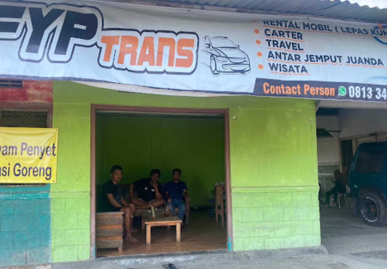 1. Joyo Makmur, 2. AGA Travel, 3. RBP Trans, 4. Alesha Trans, 5. Ceria Travel, 6. Adya Trans, 7. Almeera Transport, 8. FYP Trans, 9. Brawijaya Tour and Travel, 10. Gemini Rental