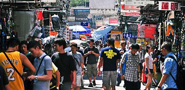 Electronics Street, Ladies Market, Sneaker Street, Electronics Street, Harbour City, Stanley Market, Temple Street Night Market, Jardine’s Crescent, Citygate Outlets, Jade Market