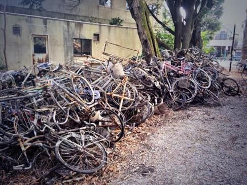 sampah sepeda