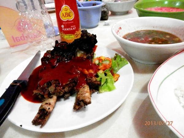 konro marannu, 1. Iga Bakar Si Jangkung, 2. Rumah Makan Marannu, 3. Iga Bakar Mas Giri, 4. Dapur Dahapati, 5. Iga WS, 6. Ikan Bakar dan Sop Iga Nuri, 7. Super Iga