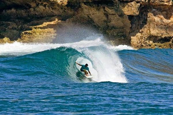 Pantai Watu Karung, 1. Goa Tabuhan, 2. Pantai Srau, 3. Goa Gong, 4. Pantai Buyutan, 5. Goa Luweng Jaran, 6. Pantai Klayar, 7. Pantai Karang Bolong, 8. Pemandian Air Hangat Tirta Husada, 9. Sungai Maron, 10. Pantai Watu Karung