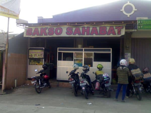 Bakso Sahabat, 1. Bakso Rusuk Joss, 2. Bakso Mukidi Bintara, 3. Bakso Kemon, 4. Bakso Lapangan Tembak, 5. Bakso Titoti Wonogiri, 6. Bakso & Mie Ayam H. Yatmin, 7. Bakso Sahabat, 8. Bakso Janda Ma' Idah, 9. Pondok Bakso Super & Mie Ayam, 10. Bakso Bakwan Malang Cak Su Kumis