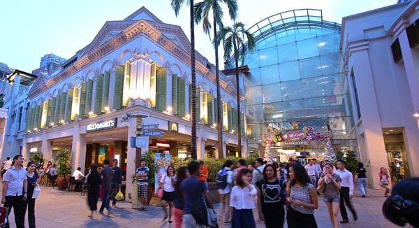 Bugis Junction, 1. Lucky Plaza, 2. Bugis Street, 3. Mustafa Centre, 4. Takashimaya, 5. Chinatown, 6. *SCAPE, 7. Sungei Road Thieve’s Market, 8. Far East Plaza, 9. Little India, 10. Bugis Junction