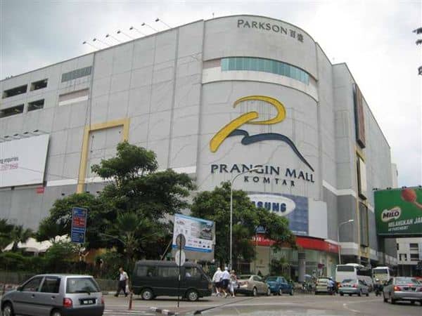 Prangin Mall, 1. Bukit Bintang, 2. Petaling Street, 3. Kasturi Walk, 4. Chow Kit Market, 5. Kenanga Wholesale City, 6. Sungei Wang Plaza, 7. Prangin Mall, 8. Queensbay Mall, 9. Johor Bahru City Square, 10. Suria KLCC