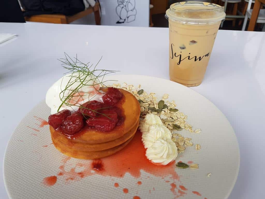 pancake raspberry