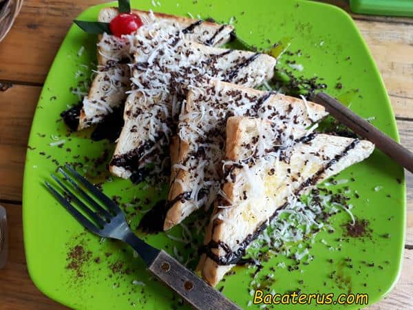 roti bakar cokelat