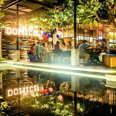 Domicile Kitchen &amp; Lounge, 1. Citilites Skyclub &amp; Bistro, 2. Palimanan Resto &amp; Cafe, 3. Garden Cafe XXI, 4. Domicile Kitchen &amp; Lounge, 5. Kooffee+ Roof Bar, 6. Palacio, 7. Platinum Grill, 8. The Socialite Bistro &amp; Lounge, 9. Sky 36, 10. Kuppel Biergarten &amp; Bar