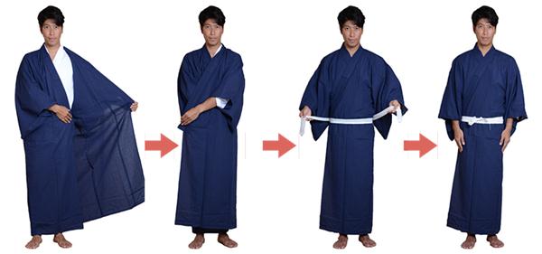 Cara Memakai yukata