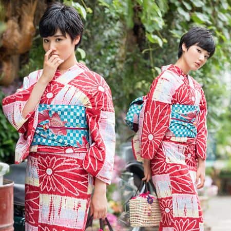 Warna dan Corak Yukata