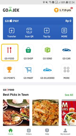 Gojek 1, Cara Pesan Makanan di Store KFC, Cara Pesan Makanan di KFC Melalui Website, Cara Pesan Makanan di KFC Melalui Telepon, Cara Pesan KFC Lewat GoJek