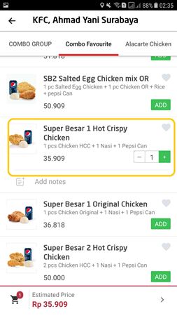 Gojek 4, Cara Pesan Makanan di Store KFC, Cara Pesan Makanan di KFC Melalui Website, Cara Pesan Makanan di KFC Melalui Telepon, Cara Pesan KFC Lewat GoJek