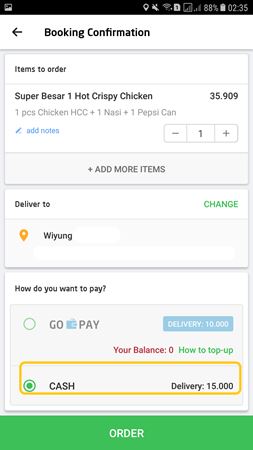 Gojek 5, Cara Pesan Makanan di Store KFC, Cara Pesan Makanan di KFC Melalui Website, Cara Pesan Makanan di KFC Melalui Telepon, Cara Pesan KFC Lewat GoJek