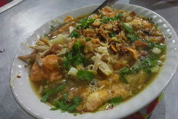 Bubur Sop Ayam Mang Kapi, 1. Tahu Gejrot Wardi, 2. Empal Gentong Amarta, 3. Nasi Jamblang Ibad Otoy, 4. Tomodachi Steak &amp; Seafood, 5. Bubur M. Toha, 6. Gado-gado Ampera, 7. Bakso Tengkleng Mas Bambang, 8. H. Moel Seafood, 9. Bubur Sop Ayam Mang Kapi, 10. Nasi Lengko Haji Barno