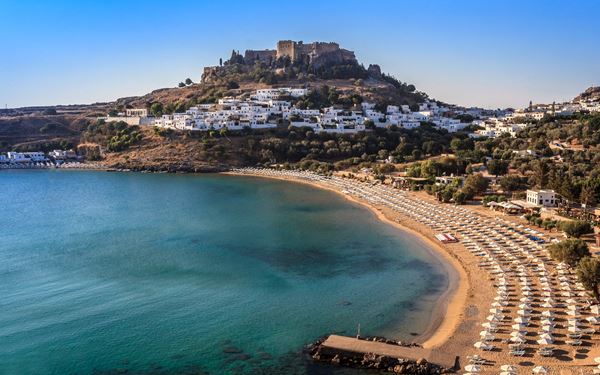 Rodos, 1. Santorini, 2. Mykonos, 3. Parthenon, 4. Karpathos, 5. Delphi Stone Theatre, 6. Athena, 7. Andros, 8. Rodos, 9. Kreta, 10. Gunung Athos