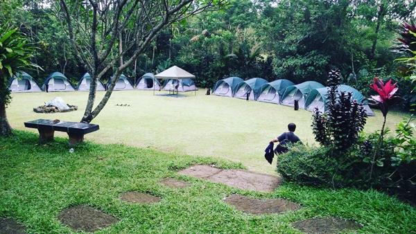Bukit Baros, 1. Tanakita, 2. Batu Tapak Camping ground, 3. Caldera Resort, 4. Bravo Camp, 5. Situ Gunung, 6. Ground Camp Pondok Halimun, 7. Bukit Baros, 8. Calliandra Camping Ground, 9. Imah Tree Citatih, 10. Geopark Ciletuh