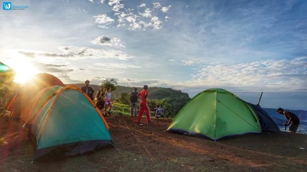 Geopark Ciletuh, 1. Tanakita, 2. Batu Tapak Camping ground, 3. Caldera Resort, 4. Bravo Camp, 5. Situ Gunung, 6. Ground Camp Pondok Halimun, 7. Bukit Baros, 8. Calliandra Camping Ground, 9. Imah Tree Citatih, 10. Geopark Ciletuh
