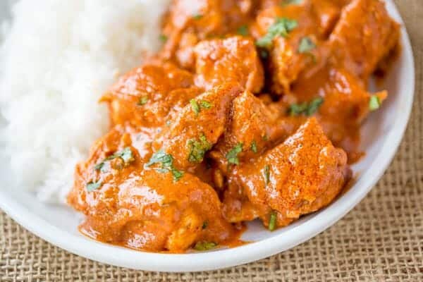 Butter Chicken, 1. Ayam Tandoori, 2. Biryani, 4. Tikka Masala, 6. Kati Roll, 7. Papri Chaat, 8. Pakora, 9. Butter Chicken, 10. Malai Kofta