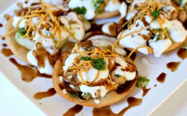 Papri Chaat, 1. Ayam Tandoori, 2. Biryani, 4. Tikka Masala, 6. Kati Roll, 7. Papri Chaat, 8. Pakora, 9. Butter Chicken, 10. Malai Kofta