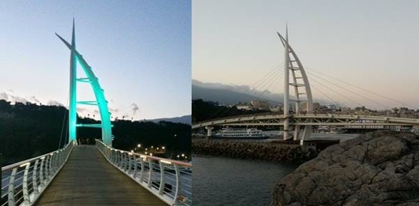 Saeyeongyo Bridge, 1. Seongsan Ilchulbong, 2. Cheonjiyeon Falls, 3. Jeongbang Falls, 4. Cheonjeyeon Falls, 5. Seonimgyo Bridge, 6. Cheonjeru Tower, 7. Saeyeongyo Bridge, 8. Yongduam Rock, 9. Teddy Bear Museum