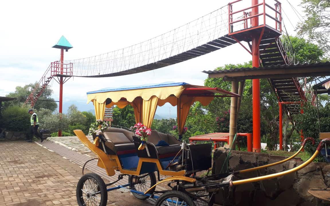 Alam Wisata Cimahi, 1. Dusun Bambu, 2. Taman Alun-alun Cimahi, 3. Pandiga Educreation Sport &amp; Swimming Pool, 3. Alam Wisata Cimahi Resort, 5. Puspa Iptek Sundial, 6. Stone Garden Citatah, 7. Taman Kartini, 8. NuArt Sculpture Park, 9. Wisata Kuda &amp; Warung Liwet Pakuhaji, 10. Kolam Renang Ciawitali, 11. Curug Tilu Leuwi Opat, 12. Curug Cimahi, 13. Curug Bugbrug, 14. Little Farmers, 15. Sanghyang Heuleut, 16. Sanghyang Tikoro, 17. Waduk Saguling, 18. Sendang Geulis Kahuripan, 19. Taman Bunga Cihideung, 20. Kampung Adat Cireundeu
