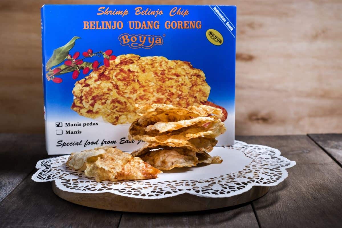 Belinjo Udang, 1. Sambal Bu Rudy, 2. Almond Crispy Cheese, 3. Lapis Kukus Surabaya Pahlawan, 4. Kerupuk Udang, 5. Bandeng Asap, 6. Petis Udang, 7. Belinjo Udang, 8. Kue Spiku, 9. Kue Mente, 10. Kaos Cak Cuk