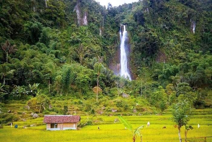 Curug Kubang, 1. Curug Citambur, 2. Curug Dadali, 3. Curug Cikondang, 4. Curug Cibeureum, 5. Curug Dengdeng, 6. Curug Ciastana, 7. Curug Ngebul, 8. Curug Ciismun, 9. Curug Kubang, 10. Curug Walanda