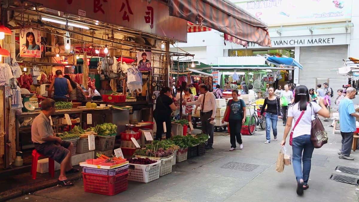 Wan Chai Market, 1. Stanley Market, 2. Jardine’s Crescent, 3. Fa Yuen Street, 4. Sham Shui Po, 5. Wan Chai Market