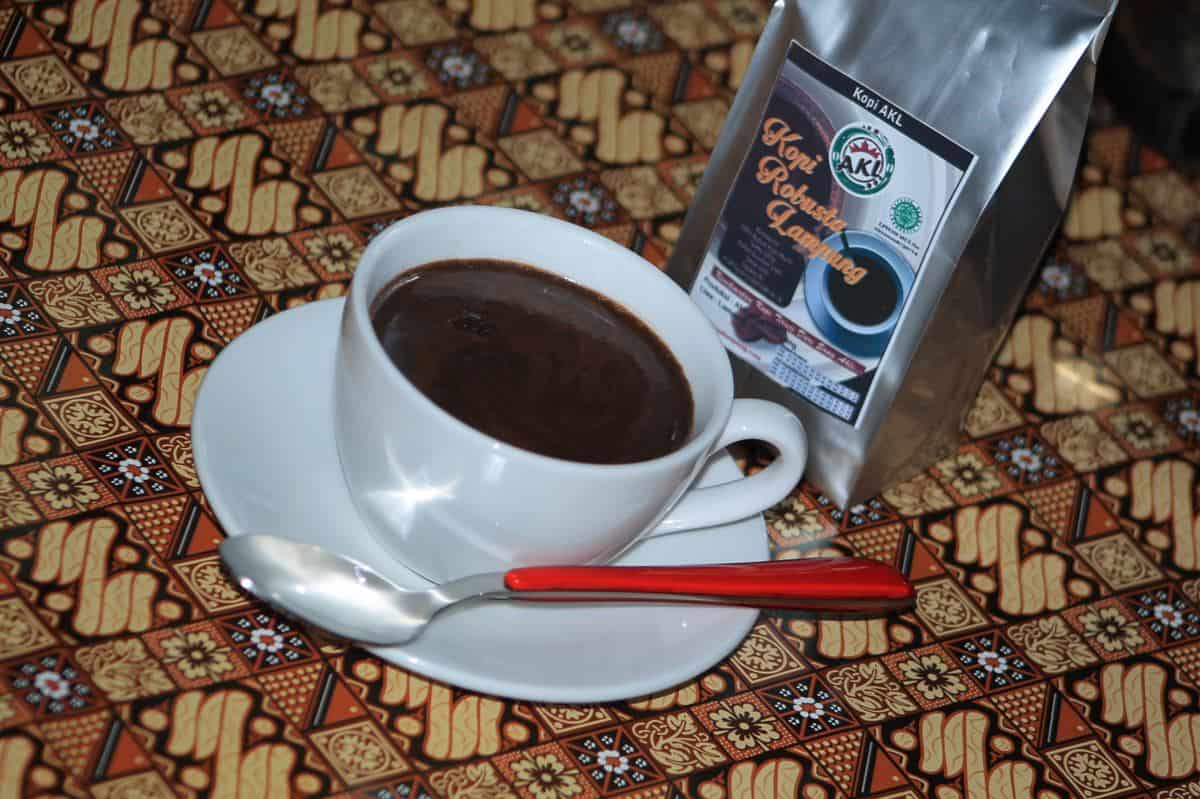 Kopi Lampung, 1. Kopi Lampung, 2. Serbat, 3. Es Kacang Merah, 4. Durian Kopi Luwak, 5. Ice Kopi Jelly