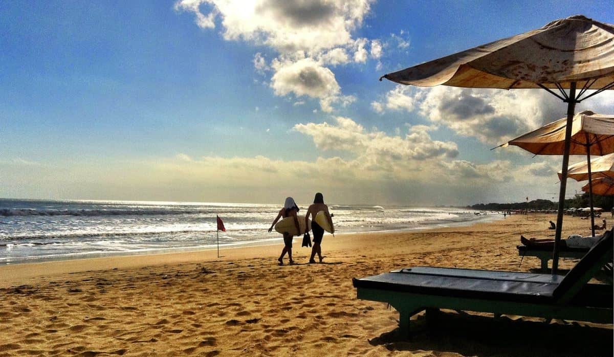 1. Pantai Seminyak, 2. Pantai Double Six, 3. Pura Petitenget, 4. Pantai Petitenget, 5. Biasa Artspace, 6. Totem Room Escape Bali, 7. Seminyak Square, 8. Seminyak Village