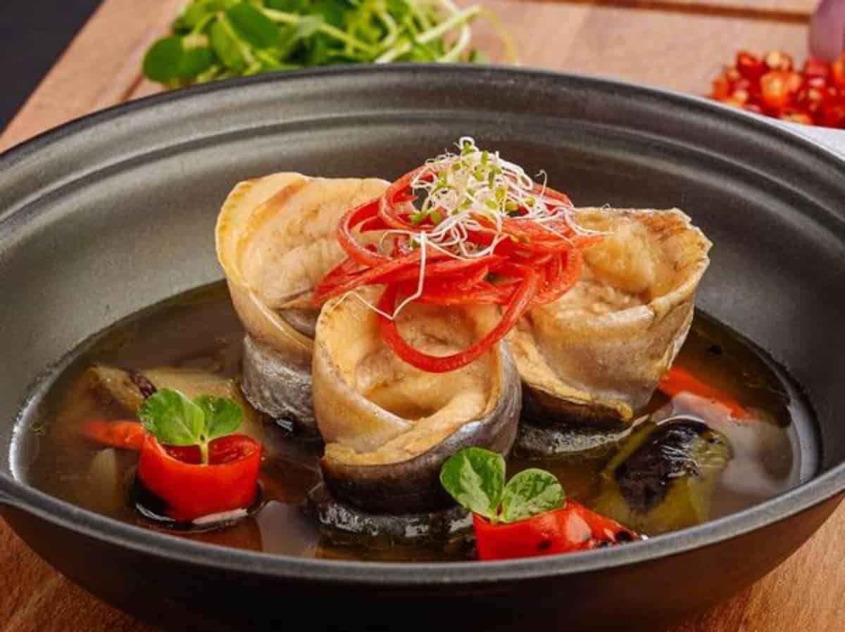 1. Pempek, 2. Tekwan, 3. Model, 4. Mie Celor, 5. Laksan, 6. Burgo, 7. Martabak Har, 8. Pindang Patin, 9. Kue Delapan Jam, 10. Celimpungan