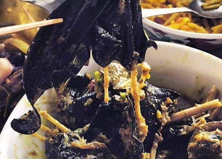 Bengamat, 1. Juhu Umbut Rotan, 2. Juhu Singkah Enyuh, 3. Juhu Kujang, 4. Kalumpe, 6. Jelawat Goreng, 7. Telur Ikan Masak Kuning, 8. Bengamat, 9. Hintalu Karuang, 10. Keripik Kalakai, 11. Wadai Apam